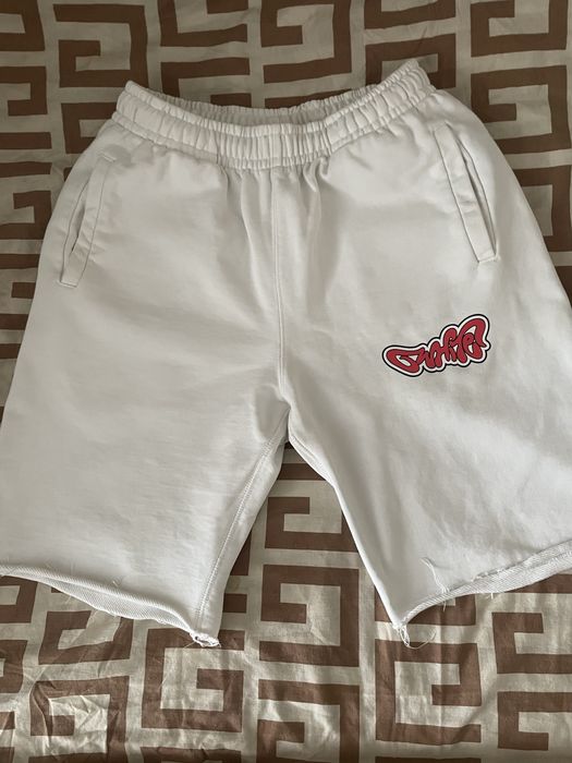 Шорти Off-white arrow sticker sweatshorts white