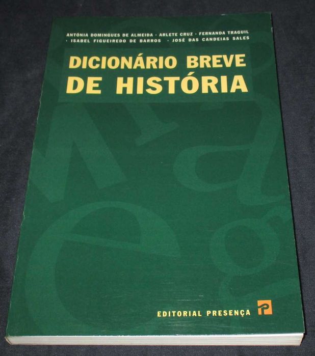 Livro Dicionário Breve de História Presença