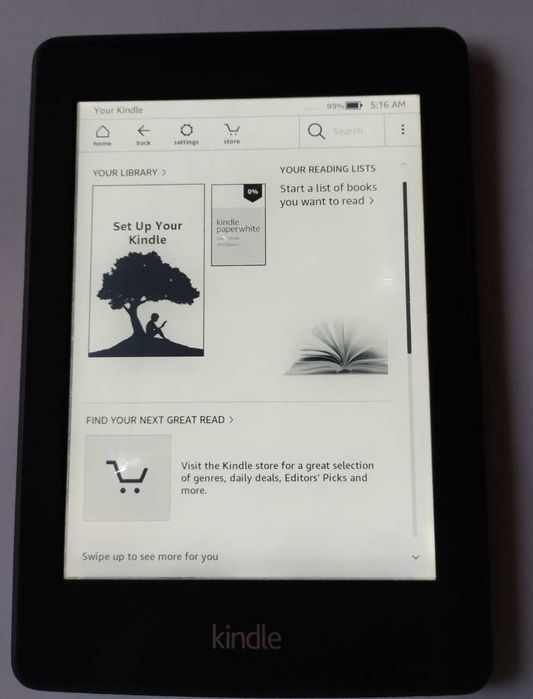 Kindle paperwhite 6th generacja - 2 GB pamięci - BEZ REKLAM "04V4"
