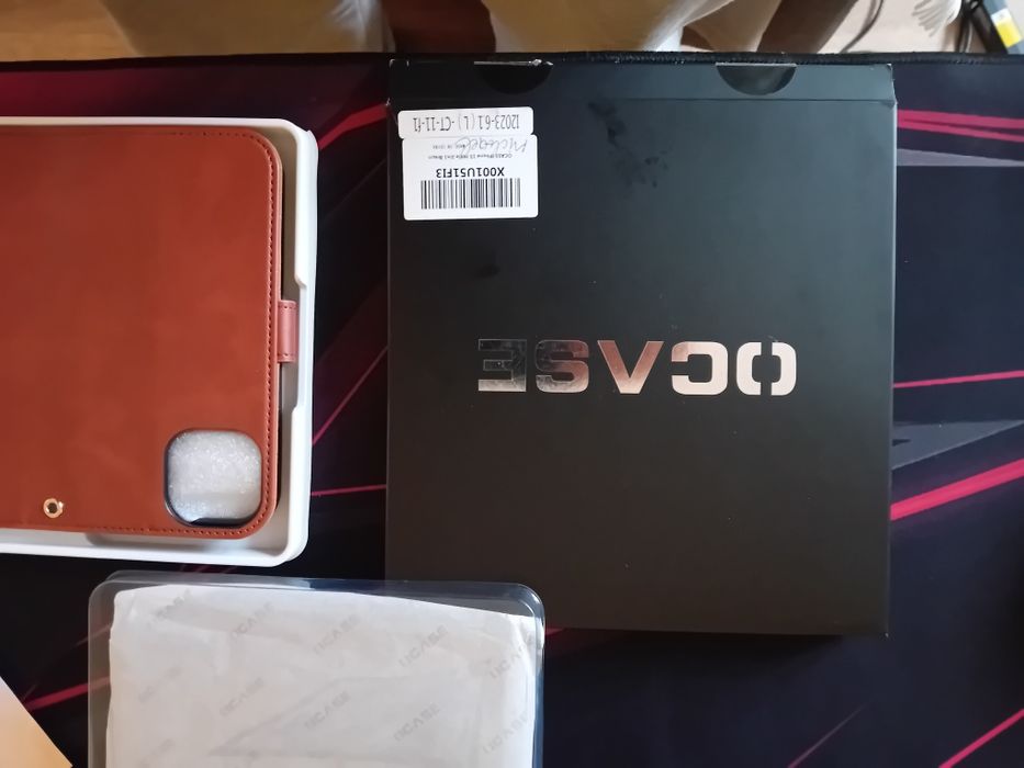 Etui IPhone 15 brązowe nowe