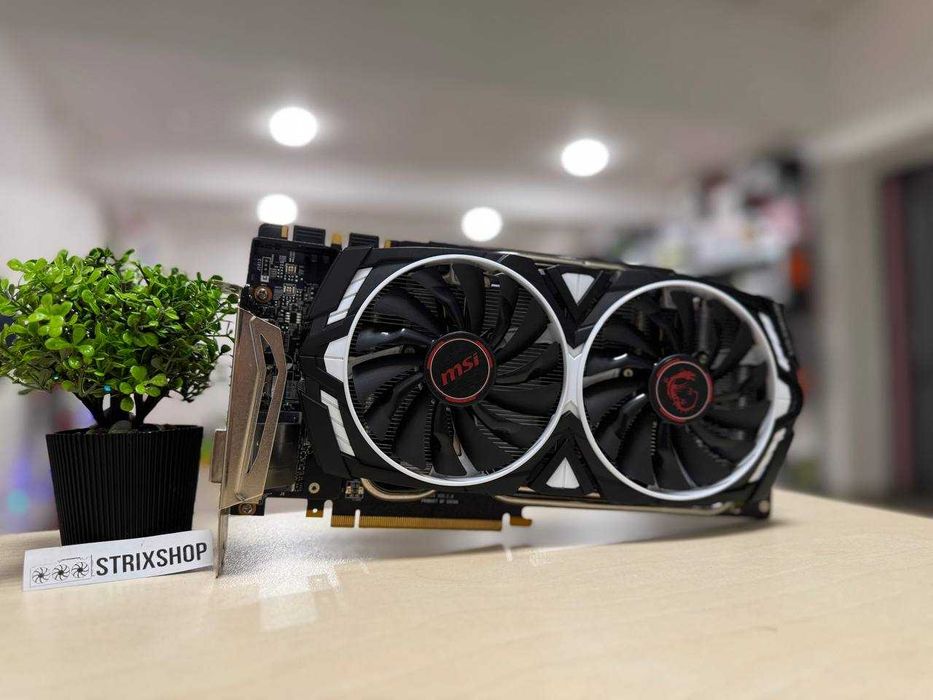 Відеокарта MSI GeForce GTX 1080 TI ARMOR 11G OC Б/в + Гарантія 3 місяці!