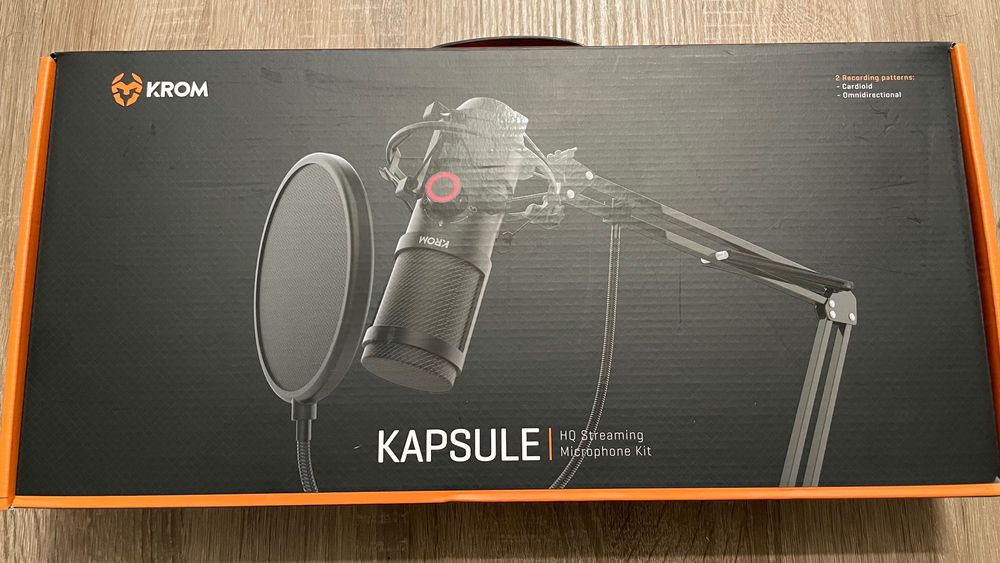 Microfone Krom Kapsule - como novo