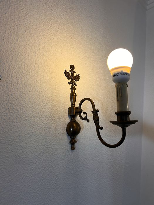 Candeeiro  e Focos Paredes