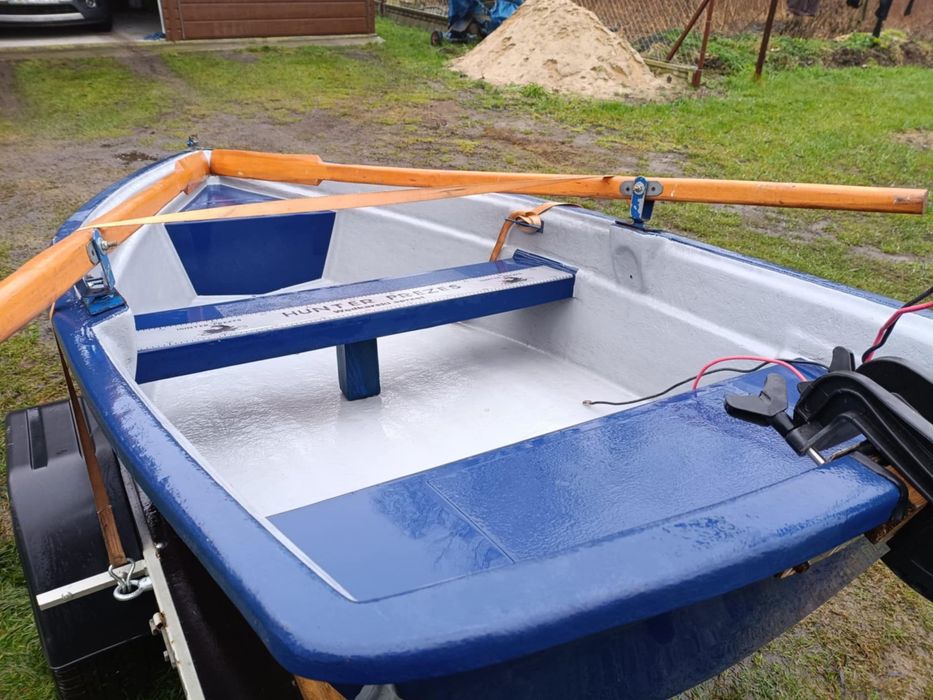 Łodka wędkarska 280x130,  stan super