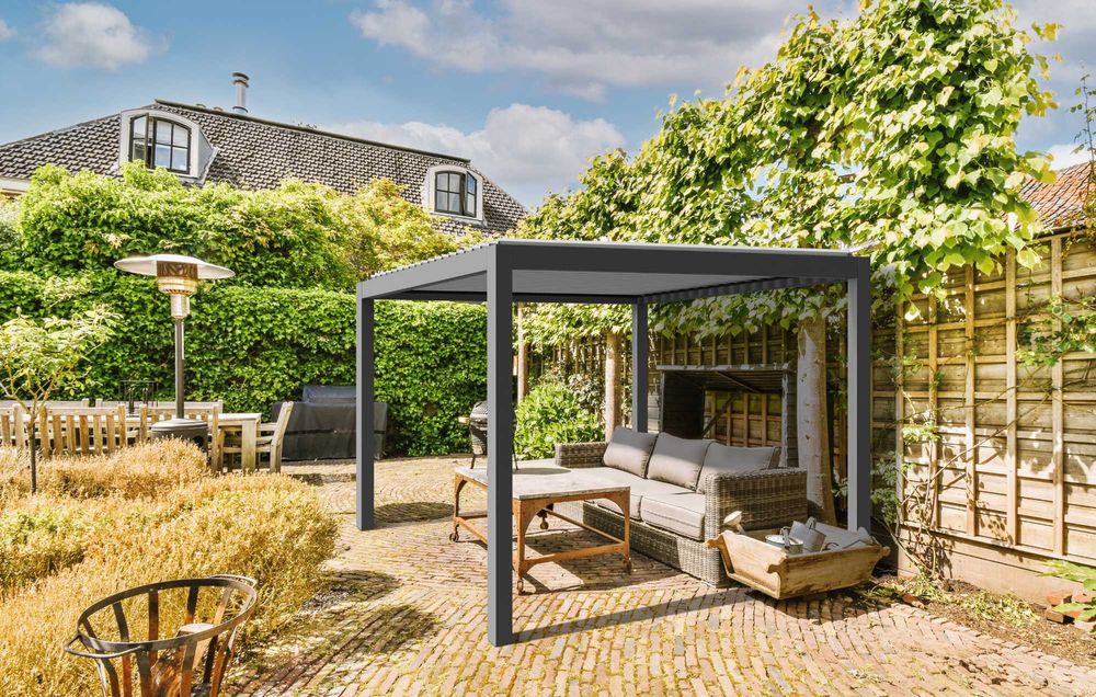 Zadaszenie tarasu, pergola ogrodowa, carport, aluminiowa, lamele