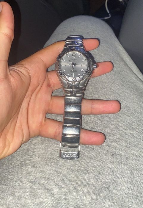 Relógio seiko kinetic auto relay