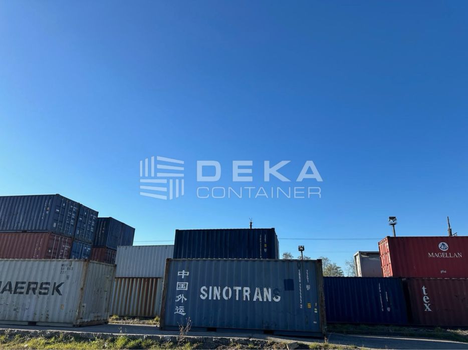 Контейнер морський 20 та 40 футів Dry High Cube