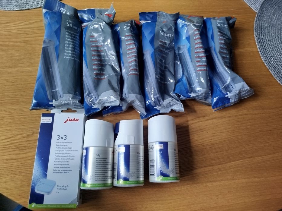 Sprzedam nowe środki do czyszczenia ekspresu Jura