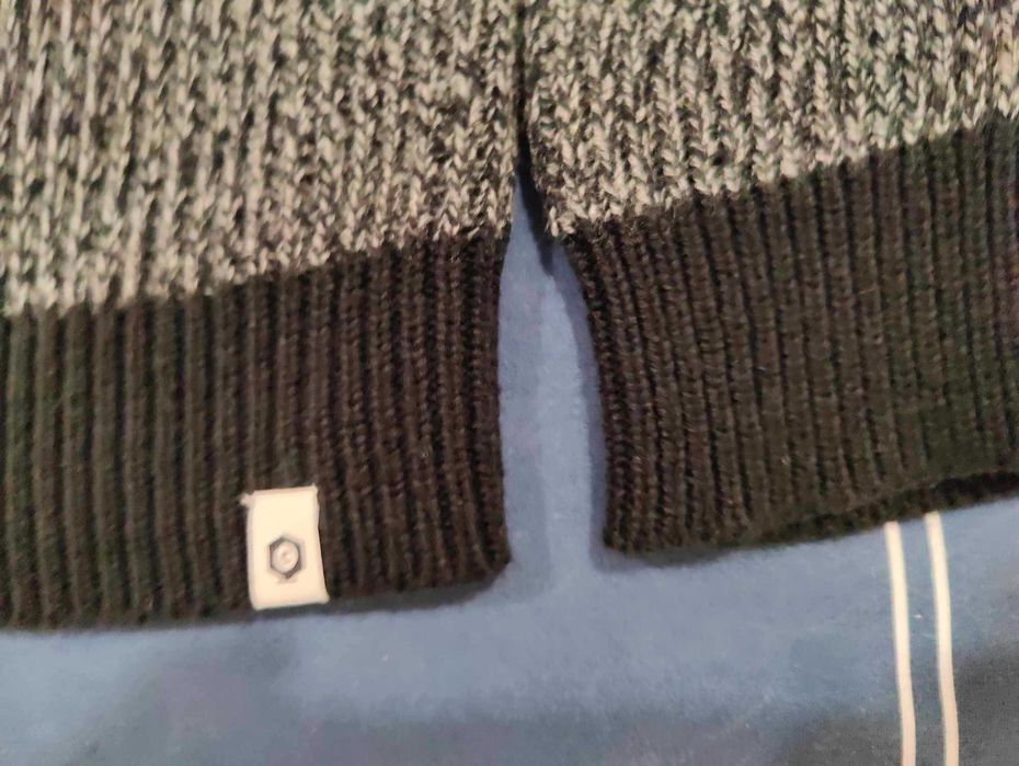 Casaco cinza e preto da Jack Jones tam. XL praticamente novo