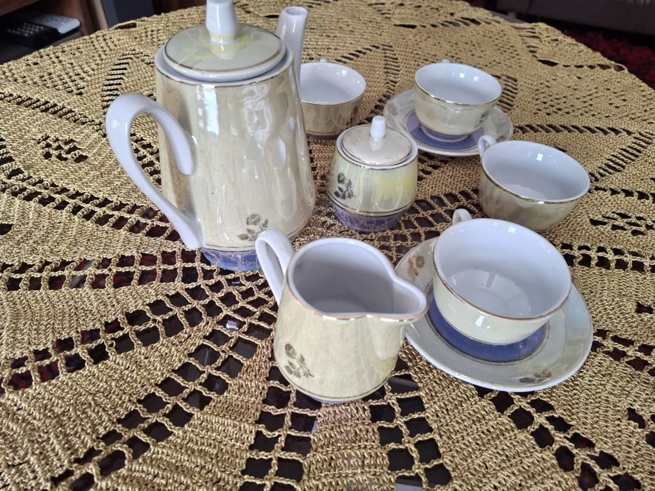 Serwis kawowy na łyk kawy