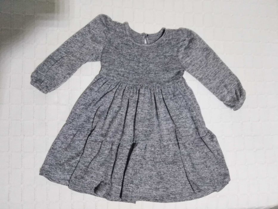 Vestido Criança Cinzento