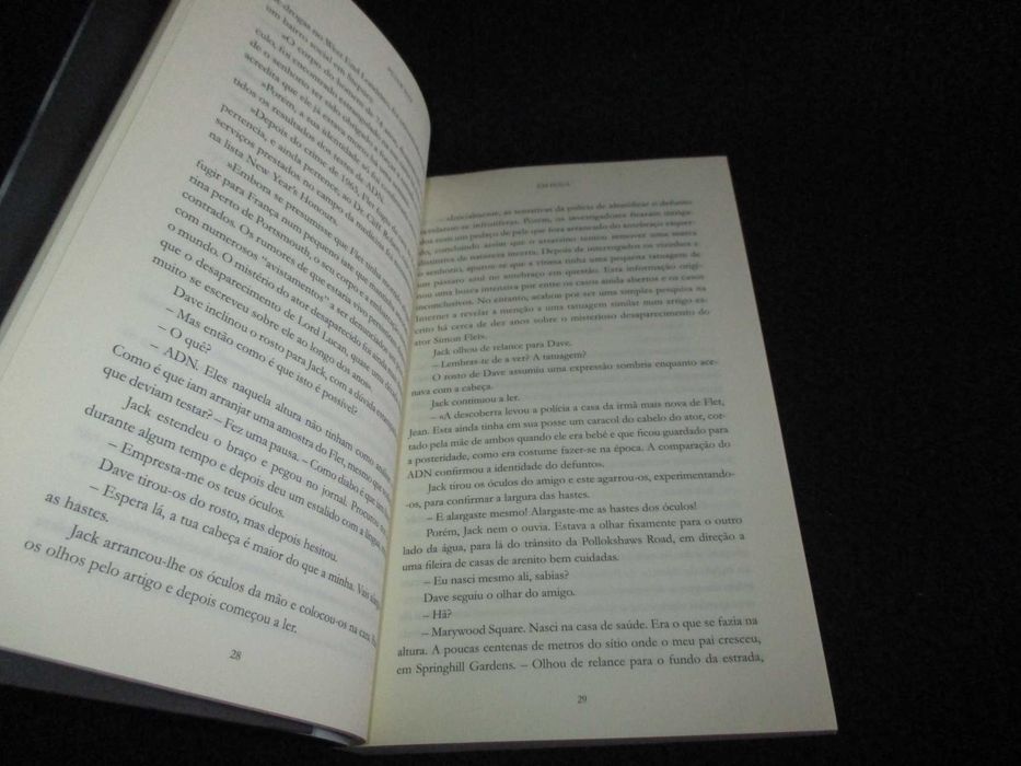 Livros de Peter May Em fuga Lockdown O Homem sem cara