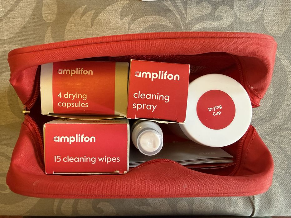 Aparelhos Auditivos Minisom (marca Amplifon) + Desumidificador + Controlo Remoto 2 - COMO NOVOS!!!