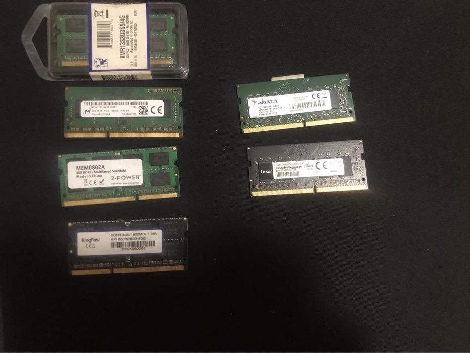 Memória RAM para Portátil (SODIMM) - DDR3 e DDR4