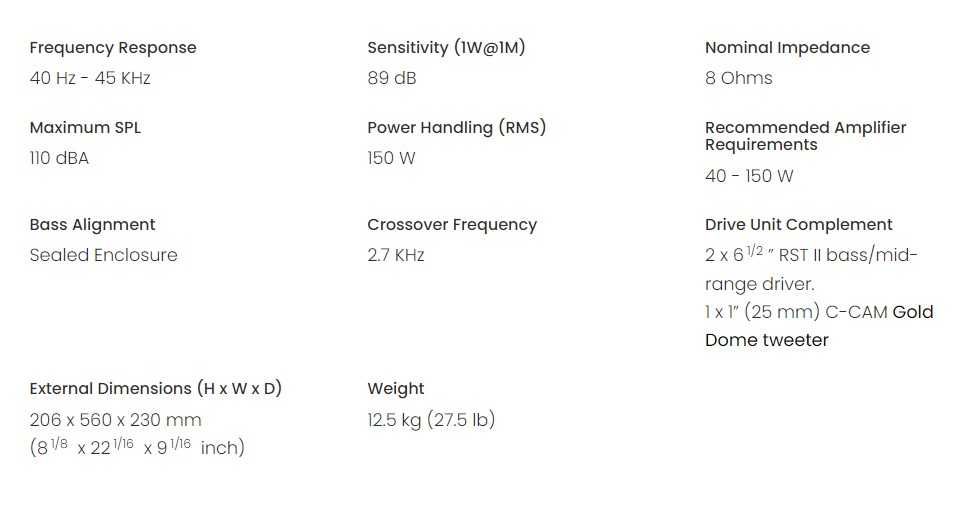 Coluna Monitor Audio Central GS LCR