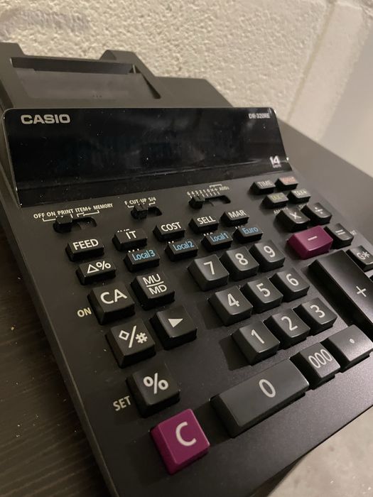 Caixa registadora CASIO