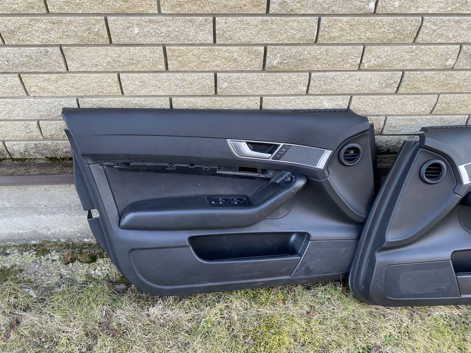 Дверні карти Audi A6 C6, карти дверей перед зад Ауді А6 С6