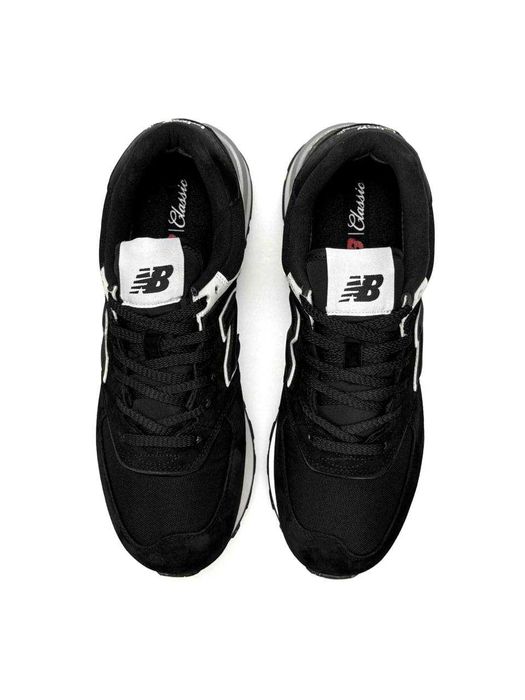 !ТЕРМО! Кросівки New Balance 574 Classic GTX Black White | 41 42 43 44 45