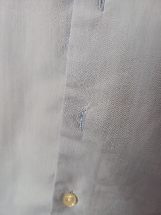 Elegancka błękitna koszula męska | r. XL (43/44) | 100% bawełna