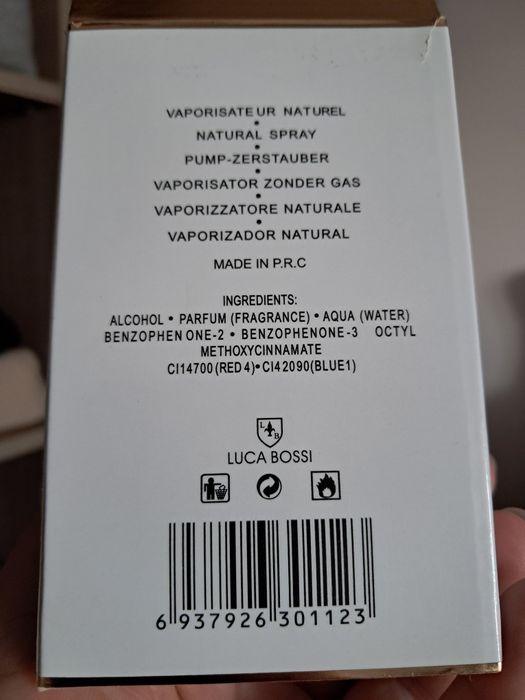 Chanel Luca bossi парфуми духи