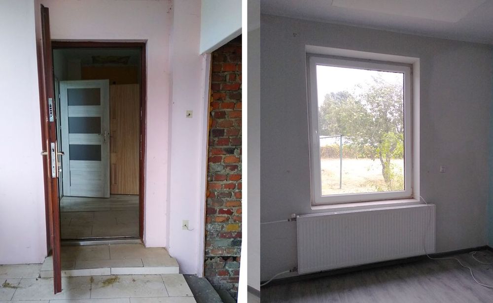 Dom z czerwonej cegły w Głownie