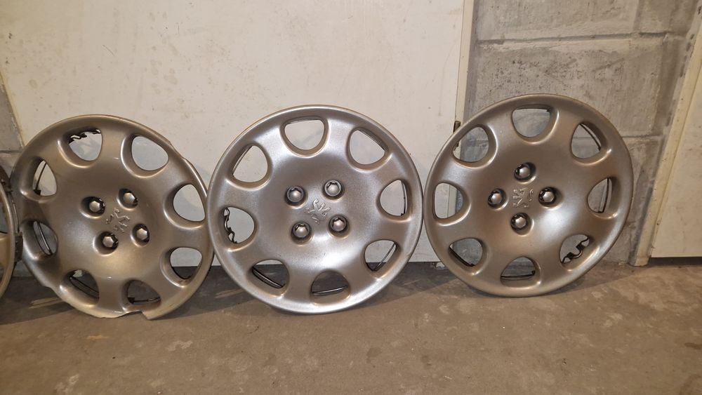 oryginalne kołpaki kapsle peugeot 15" 4szt