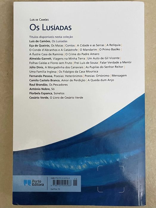 Livro Os Lusíadas - IMACULADO