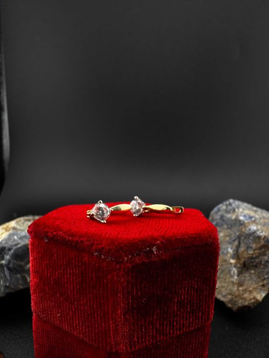 Złote Kolczyki Delikatne | JAK NOWE | 585 | 1.31G (S)