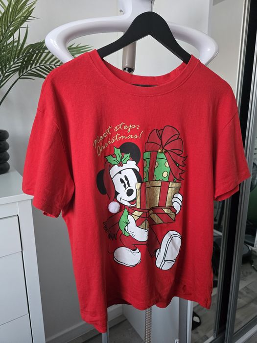 Czerwona luźna koszulka T-shirt