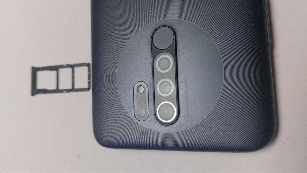 Все рабочее Xiaomi Redmi 9 Телефон на 4+1/64 Гб Смартфон с NFC +чехол