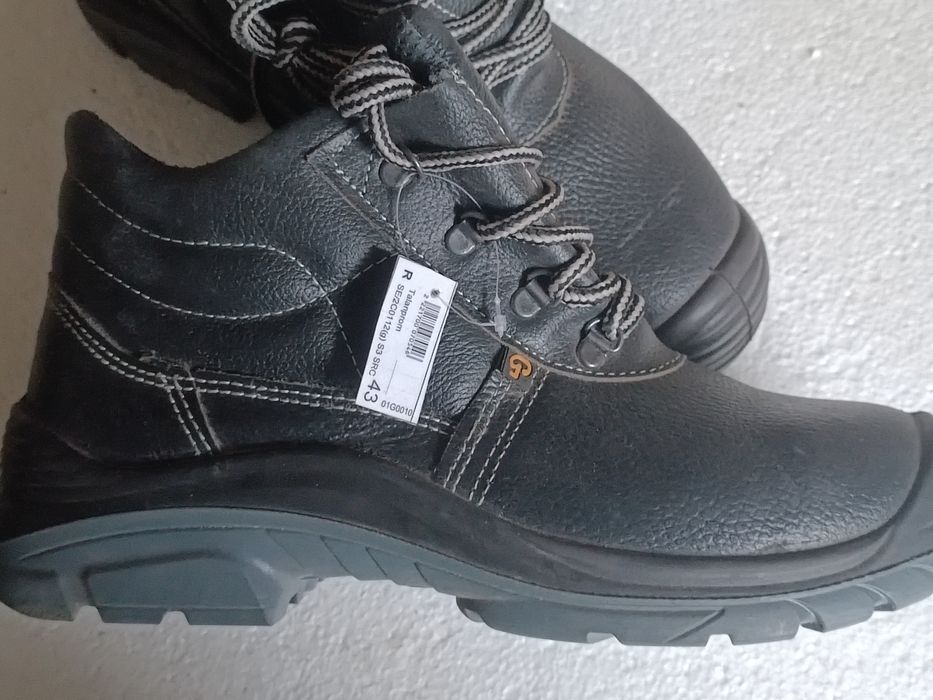 осінні ботинки берцы талан черевики робочі з металевим носком