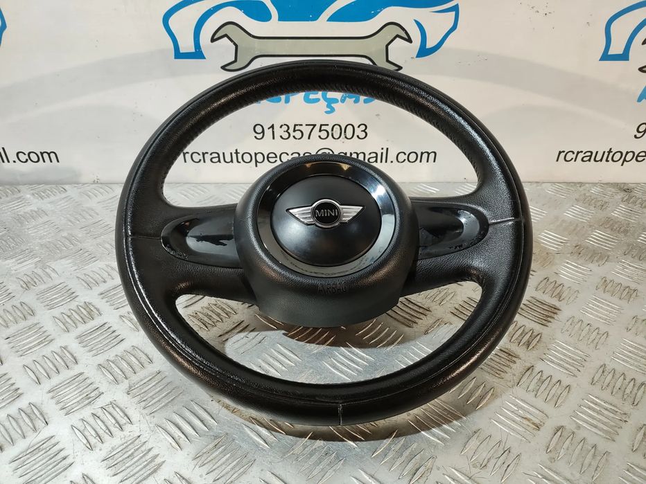 VOLANTE GUIADOR COMPLETO MINI  MINI COOPER ONE R56 PELE AIRBAG MINI