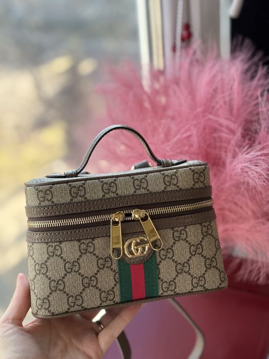 Жіноча сумка Gucci Ophidia Vanity Case Premium 18см