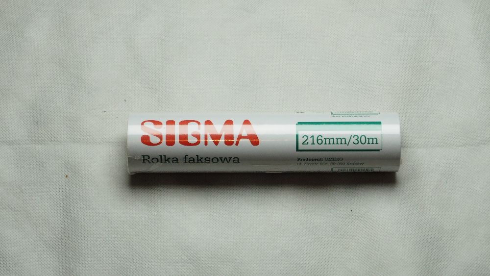 SIGMA Papier do FAXu 216 mm x 30 m