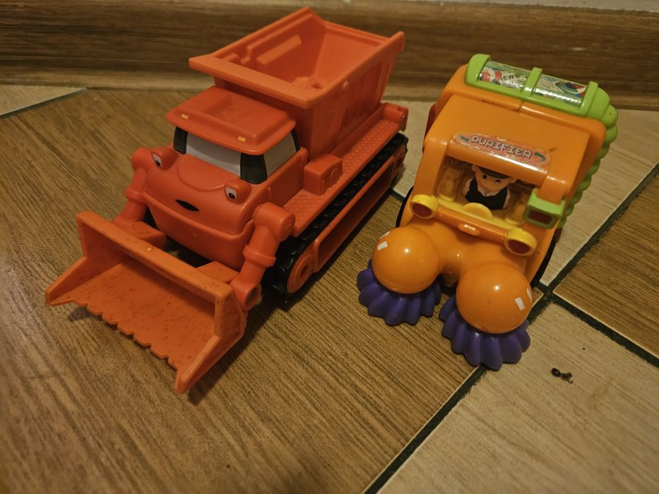 Koparka zamiatarka zabawki autka