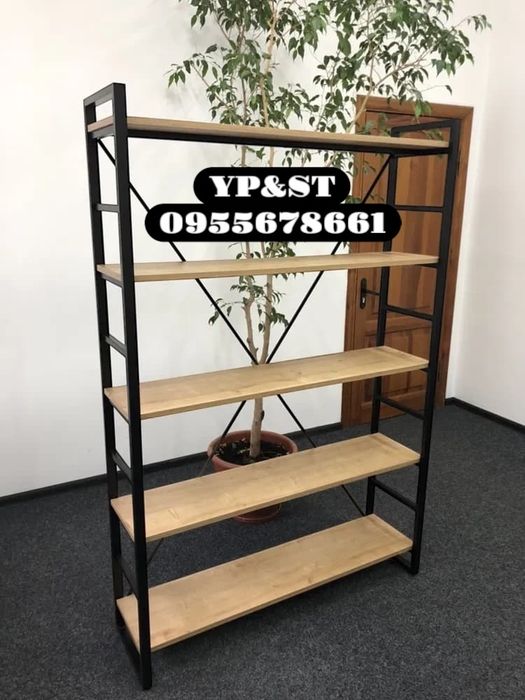 Стелаж лофт стілаж декор