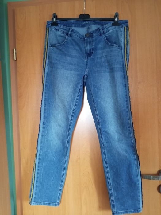Spodnie męskie jeans r M pas 96