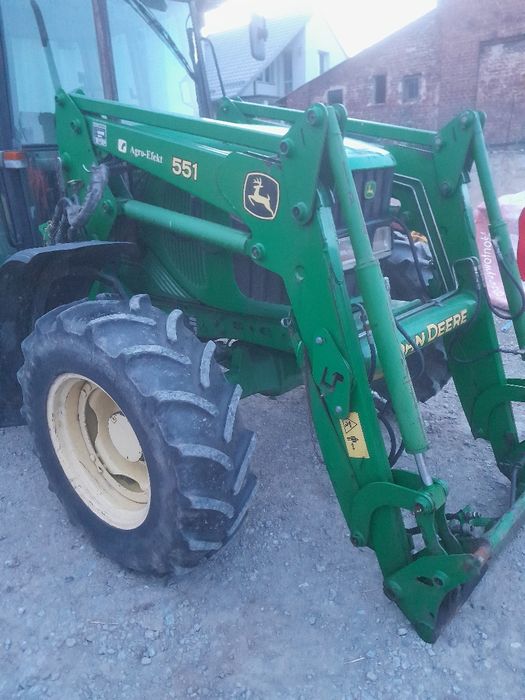 Tur ładowacz czołowy john deere  oryginalny  seria 500i 600
