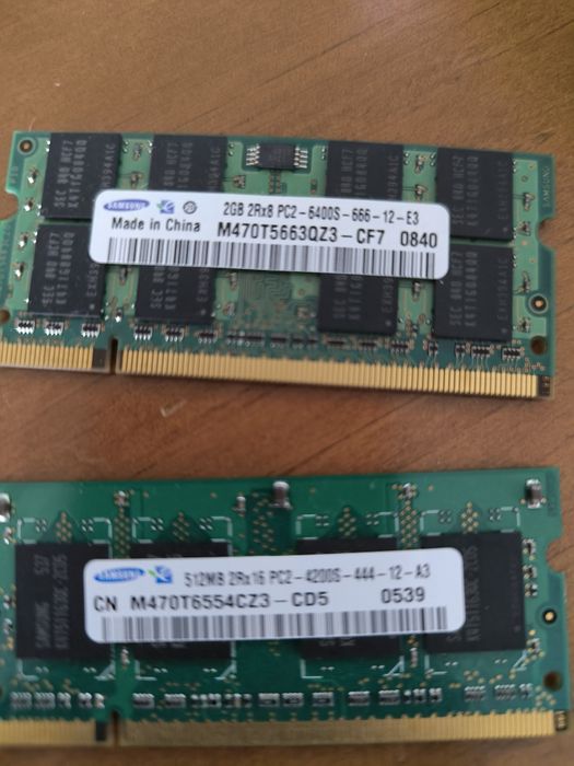 Memoria Portatil  PC6400 / DDR2 66664343244645634123