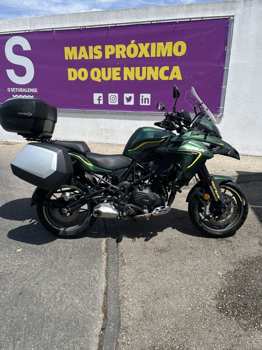 Benelli TRK 502 2024 – 11.500 km – Garantia até 08/2027 – 3 Malas SHAD