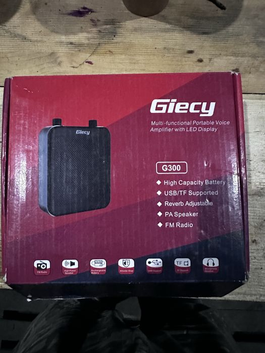Портативний підсилювач голосу Giecy G300