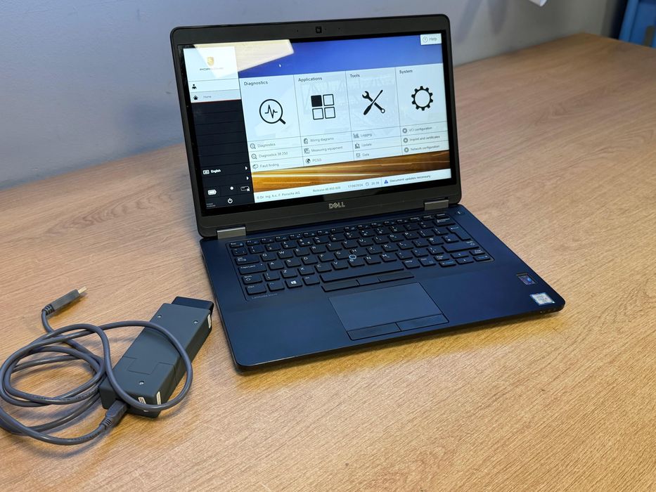 ZESTAW Diagnostyczny Porsche Piwis 3 i LAND ROVER + laptop + głowice ...