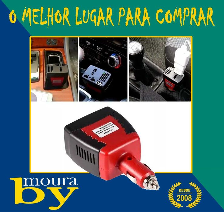 Inversor 150w inversor de potência dc 12v para ac 220v saída
