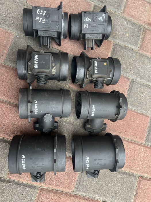 Росходомір повітря ДМРВ bmw m51 m50 m52 m60 m62