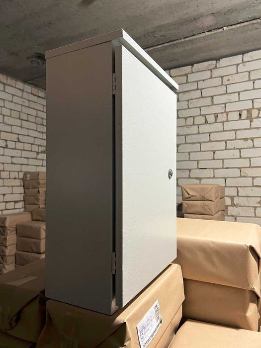 Герметичный щит (бокс) для зарядки электромобиля, металл 1,0 мм (IP65)