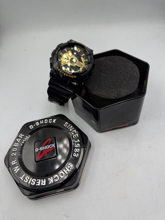 Zegarek Casio G-Shock GA-110GB, złoty, pudełko