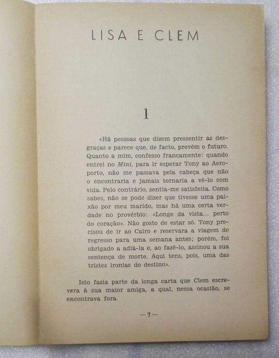 Livro Lisa e Clem