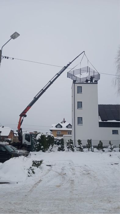 Hds transport do 10 ton , załadunek , rozładunek , montaże