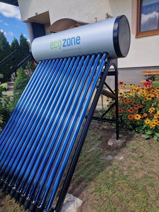 Kolektory słoneczne ciśnieniowe."MONTAŻ"