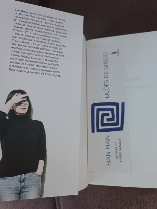 Lições de Grego - Han Kang (NOVO - PORTES INCLUÍDOS)